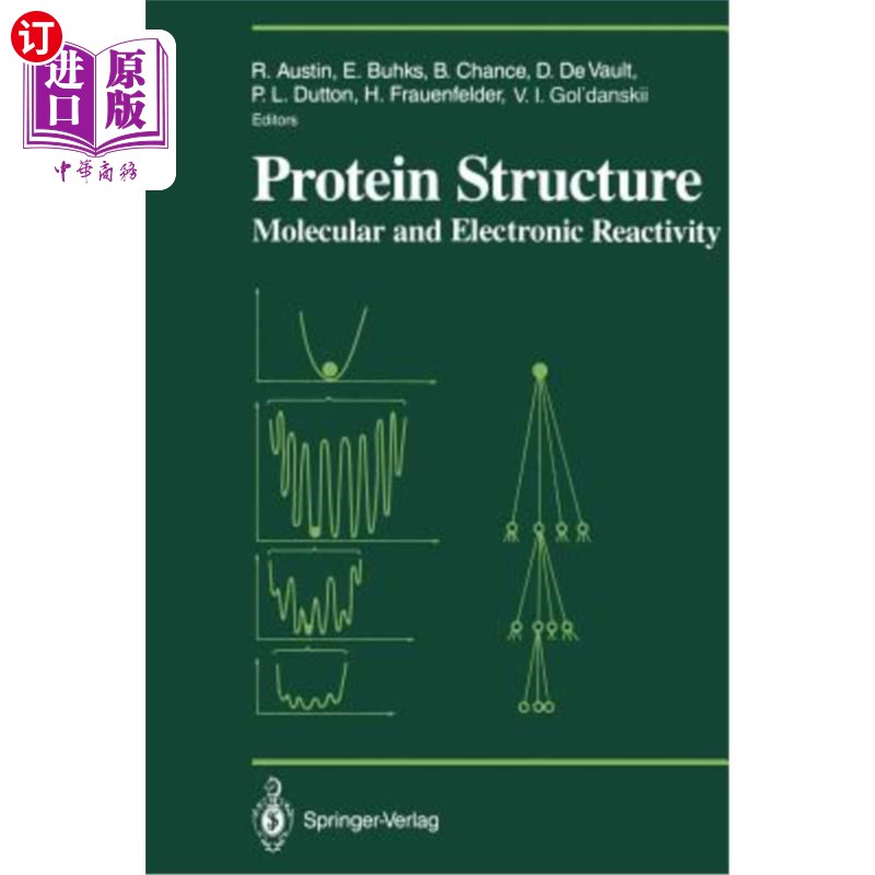 海外直订Protein Structure: Molecular and Electronic Reactivity 蛋白质结构:分子和电子反应性