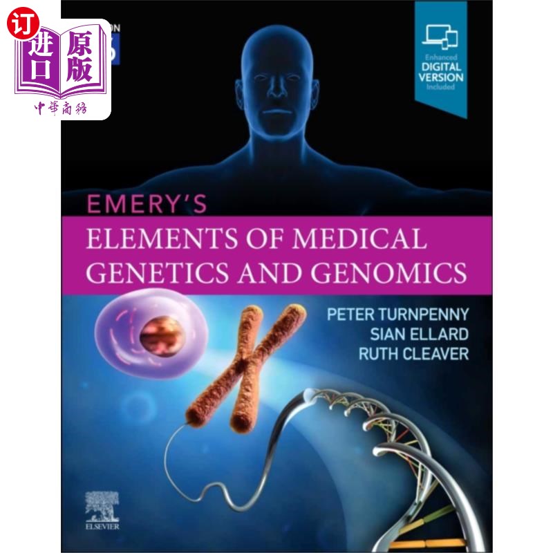 海外直订医药图书Emery's Elements of Medical Genetics and Genomics 埃默里的医学遗传学和基因组学的要素