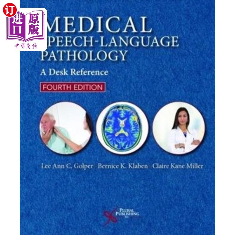 海外直订医药图书Medical Speech-Language Pathology 医学语言病理学