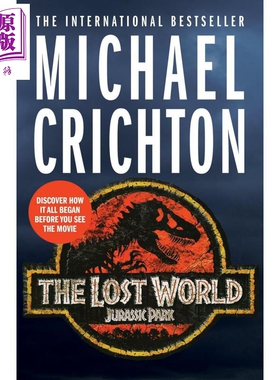 失落的世界 侏罗纪公园续集 The Lost World Jurassic Park 2 英文原版 Michae Crichton 科幻惊悚小说【中商原版】
