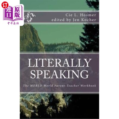 海外直订Literally Speaking: The MERLD World Survival Kit Parent-Teacher Workbook 从字面上说：MERLD世界生存工具包家