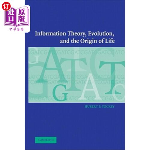 海外直订Information Theory, Evolution, and the Origin of Life 信息论、进化论与生命起源