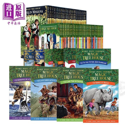 65册大套装神奇树屋英文原版
