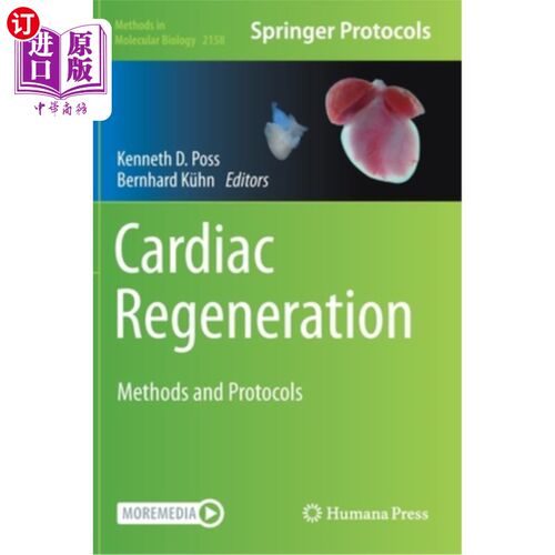 海外直订Cardiac Regeneration: Methods and Protocols 心脏再生：方法和方案