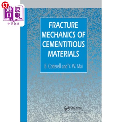 海外直订Fracture Mechanics of Cementitious Materials