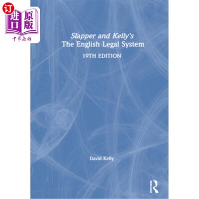 海外直订Slapper and Kelly's the English Legal System 斯莱普和凯利是英国法律体系