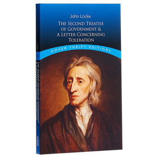 洛克 政府论 英文原版 The Second Treatise of Government and A Letter Concerning Toleration 豆瓣高分【中商原版】