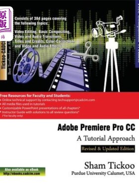 海外直订Adobe Premiere Pro CC - A Tutorial Approach Adobe Premiere Pro CC-教程方法