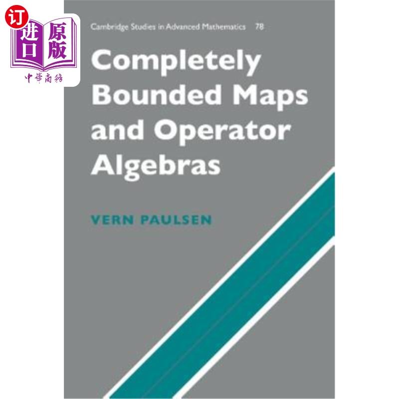 海外直订Completely Bounded Maps and Operator Algebras 完全有界映射与算子代数