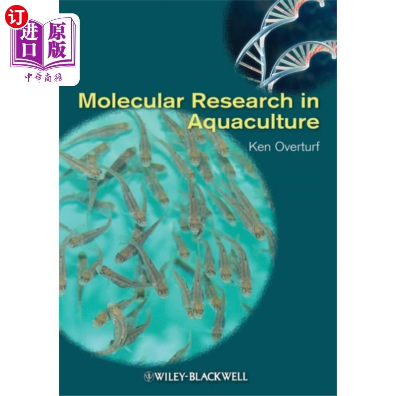 海外直订Molecular Research in Aquaculture 水产养殖的分子研究