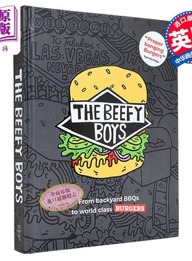 牛肉男孩 从后院烧烤到世界杰出汉堡 英文原版 The Beefy Boys From Backyard BBQ to World-Class Burgers【中商原版】