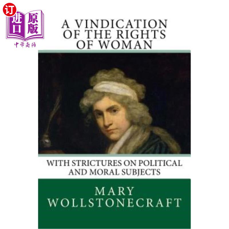 海外直订A Vindication of the Rights of Woman 女权辩护