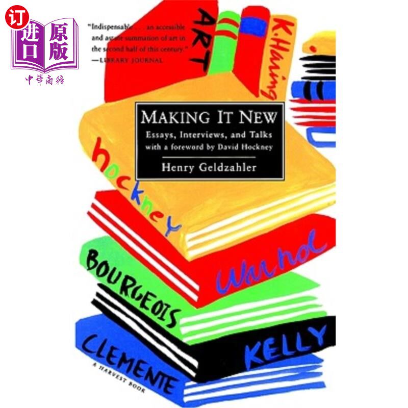 海外直订Making It New: Essays, Interviews & Talks 使之成为新的：随笔、采访和谈话