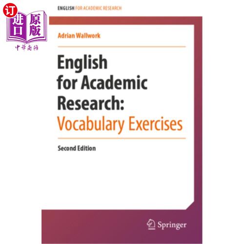 海外直订English for Academic Research: Vocabulary Exercises English for Academic Research: Vocabula