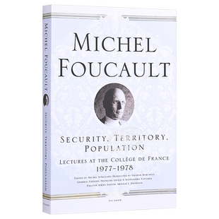 现货 安全 领土与人口 法兰西学院演讲系列6 英文原版 Security Territory Population Lectures Michel Foucault【中商原版】
