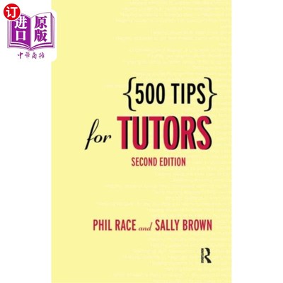 海外直订500 Tips for Tutors 给导师的500个建议