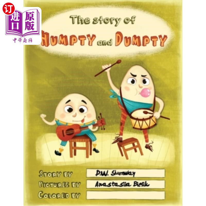 海外直订The Story of Humpty and Dumpty 汉普蒂和邓普蒂的故事