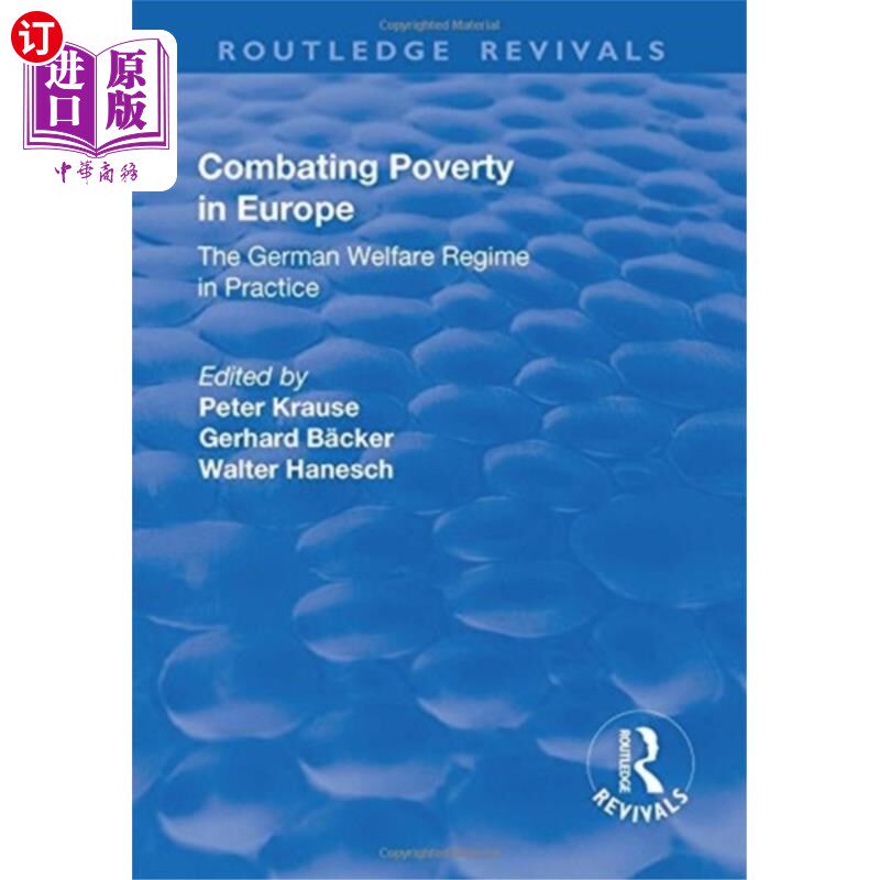 海外直订Combating Poverty in Europe 欧洲与贫困作斗争