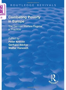 海外直订Combating Poverty in Europe 欧洲与贫困作斗争