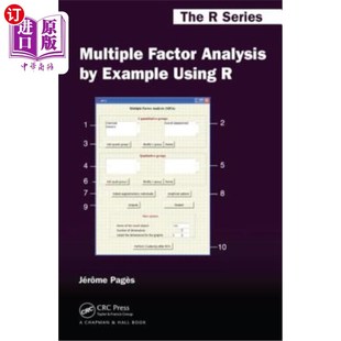 海外直订Multiple Factor Analysis by Example Using R 多因素分析实例