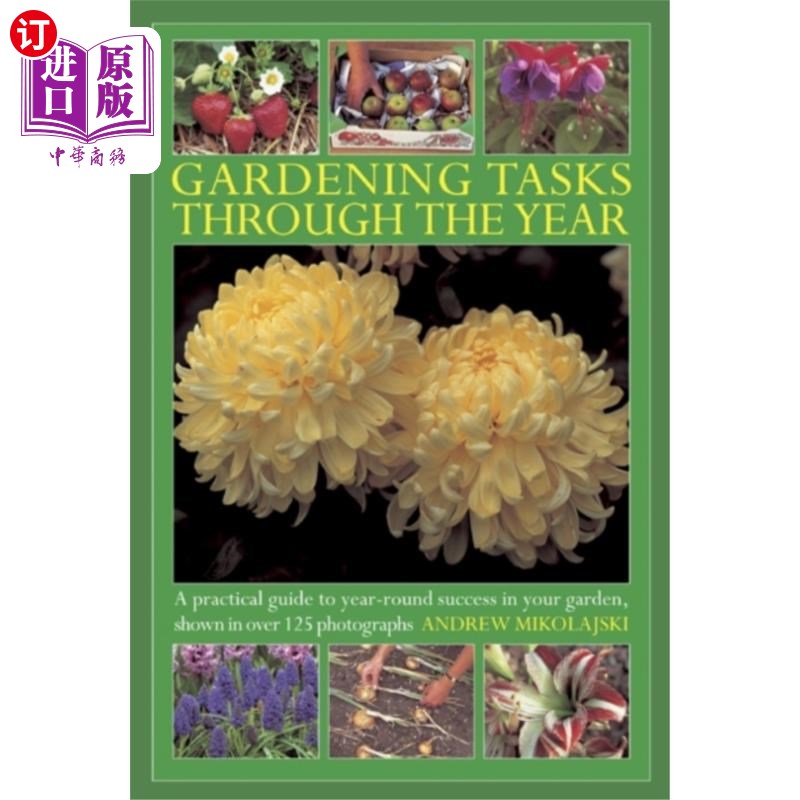 海外直订Gardening Tasks Through the Year 全年园艺工作