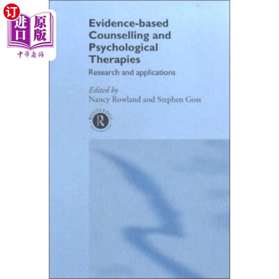 海外直订Evidence Based Counselling and Psychological The... 基于证据的咨询和心理治疗