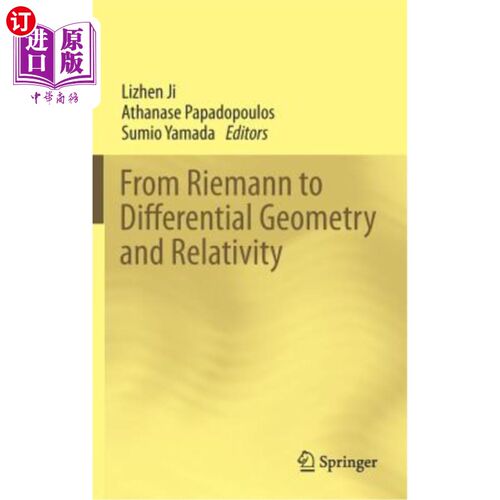 海外直订From Riemann to Differential Geometry and Relativity 从黎曼到微分几何与相对论