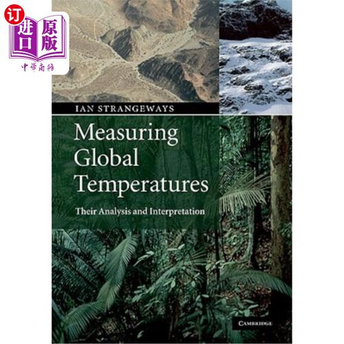 海外直订Measuring Global Temperatures: Their Analysis and Interpretation 测量全球温度:分析和解释