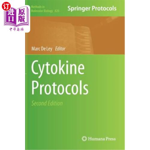 海外直订Cytokine Protocols 细胞因子协议