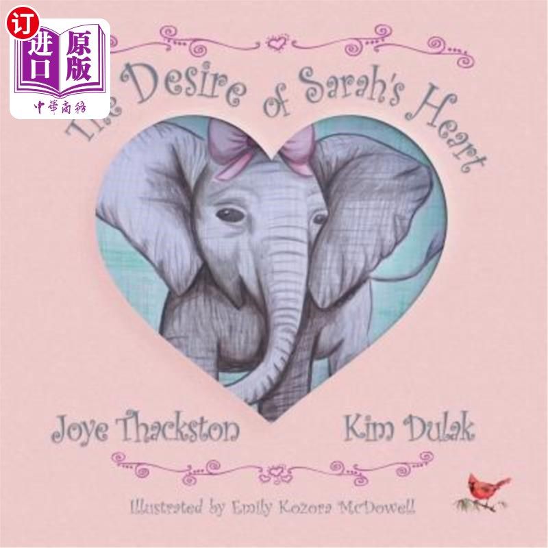 海外直订the desire of sarahs heart 莎拉内心的渴望
