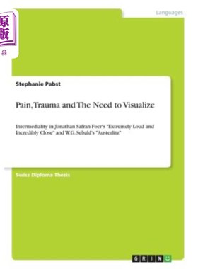 海外直订Pain, Trauma and The Need to Visualize: Intermediality in Jonathan Safran Foer's 痛苦、创伤和视觉化的需要: