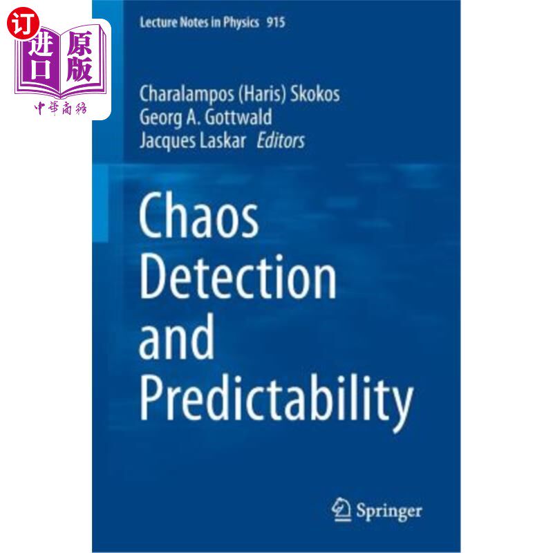 海外直订Chaos Detection and Predictability 混沌检测与可预测性