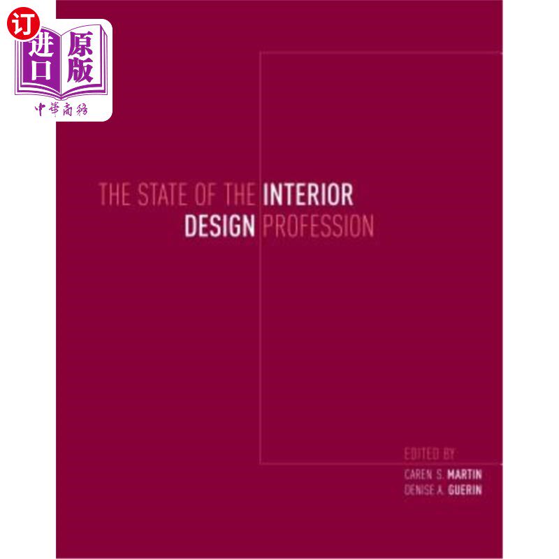 海外直订The State of the Interior Design Profession 室内设计行业的现状