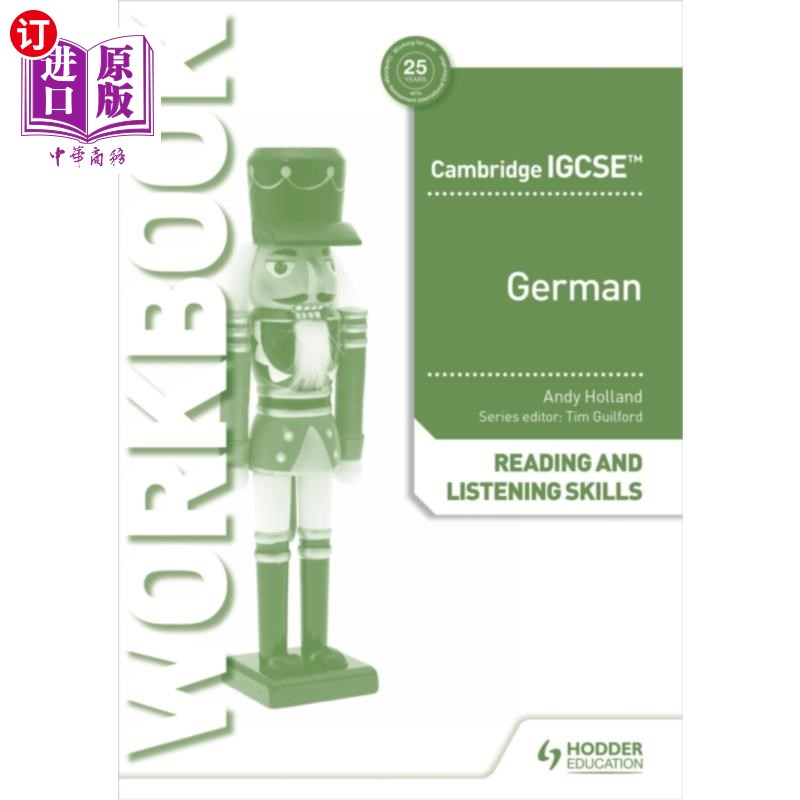 海外直订Cambridge IGCSE (TM) German Reading and Listenin... 剑桥IGCSE (TM)德语阅读和听力技能练习册
