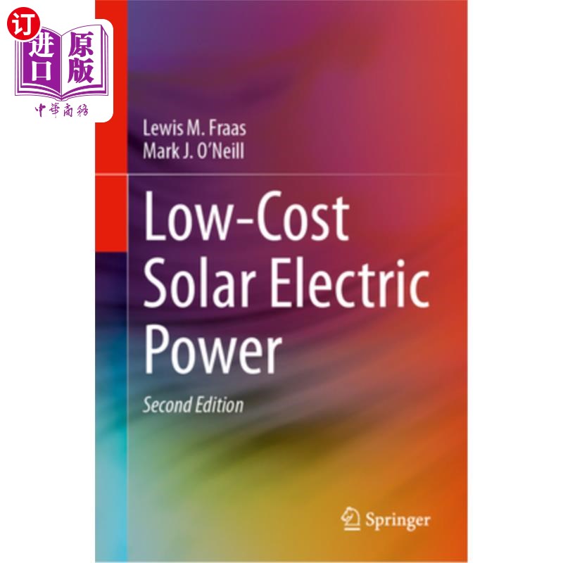 海外直订Low-Cost Solar Electric Power 低成本太阳能发电