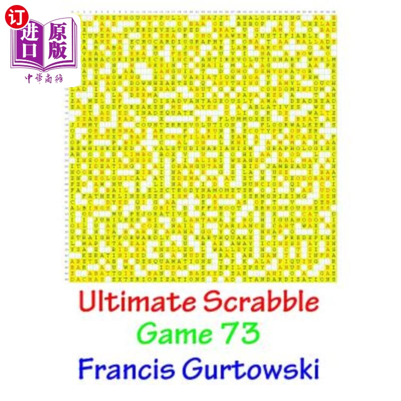 海外直订Ultimate Scrabble Game 73 终极拼字游戏73