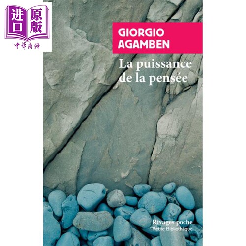 阿甘本 思想的力量 La Puissance de la pensee 法文原版 吉奥乔 Giorgio Agamben 意大利哲学界 思想家【中商原版】