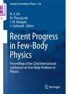 海外直订Recent Progress in Few-Body Physics 少体物理学的最新进展