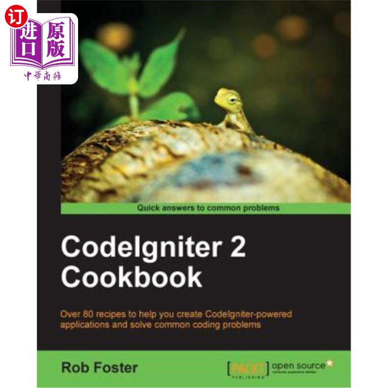 海外直订Codeigniter 2 Cookbook 编码器点火器2食谱