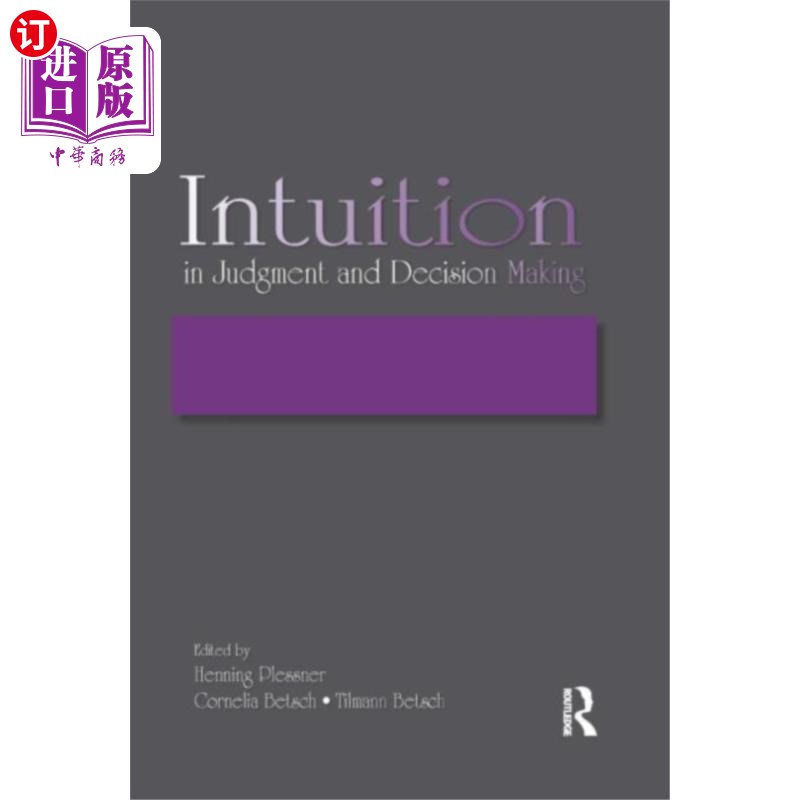 海外直订Intuition in Judgment and Decision Making 判断和决策的直觉