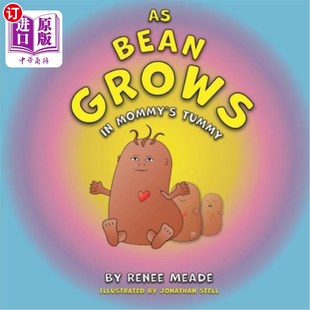 Mommy 海外直订As 当豆子在妈妈 Grows Tummy 肚子里生长 Bean