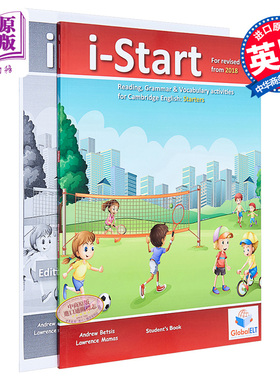 Cambridge YLE Pre-A1 STARTERS i-Start Student's Edition with Answers Key 剑桥国际少儿英语复习手册+2套真题含音频答案