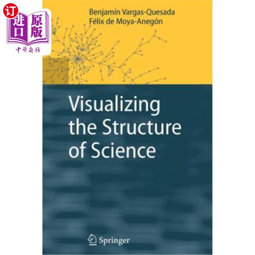 海外直订Visualizing the Structure of Science 科学结构的可视化
