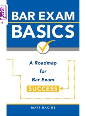 海外直订Bar Exam Basics: A Roadmap for Bar Exam Success 律师考试基础知识:律师考试成功的路线图
