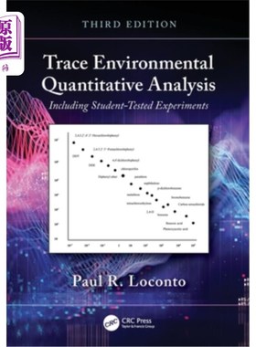 海外直订Trace Environmental Quantitative Analysis: Including Student-Tested Experiments Trace Envir