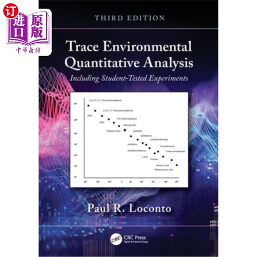 海外直订Trace Environmental Quantitative Analysis: Including Student-Tested Experiments Trace Envir