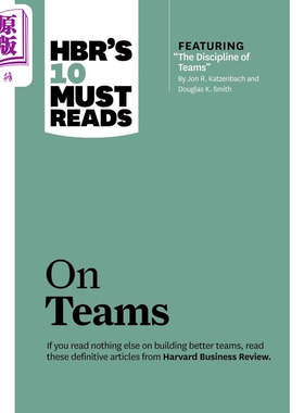哈佛商业评论的10篇 团队阅读 英文原版 Hbrs 10 Must Reads on Teams Harvard Business Review【中商原版】