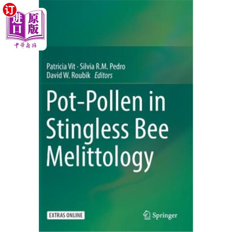 海外直订Pot-Pollen in Stingless Bee Melittology 无刺蜂蜂蜂学中的花粉