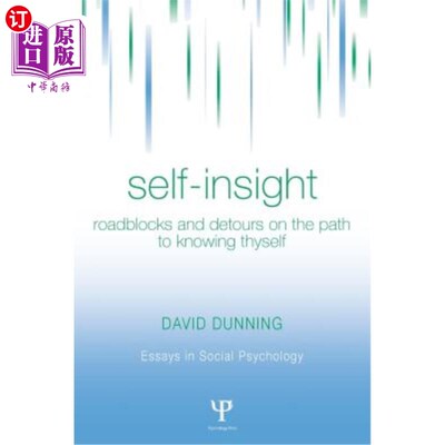 海外直订Self-Insight: Roadblocks and Detours on the Path to Knowing Thyself 自我洞察:认识自己道路上的障碍和弯路