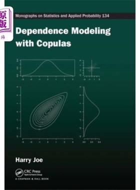 海外直订Dependence Modeling with Copulas 基于copula的依赖性建模